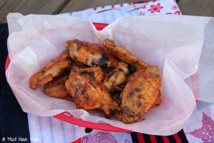 Image for Grilled Buffalo Wings Recipe!