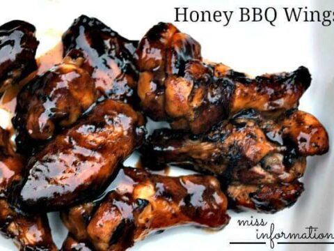 Image for Grilled Honey BBQ Wing Recipe