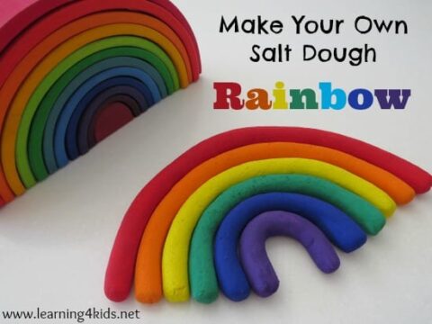 Image for Make Your Own Salt Dough Rainbow