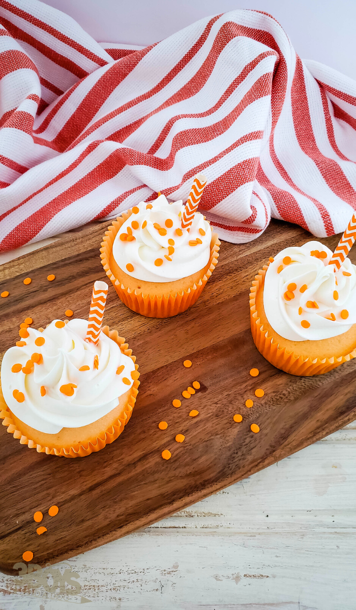 Orange Creamsicle Cupcakes Recipe