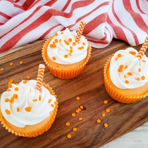 Orange Creamsicle Cupcakes Recipe