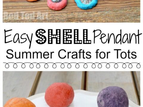 Image for Easy Salt Dough Keepsakes – Shell Pendant