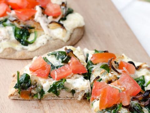 Image for Spinach Artichoke Dip Pizza