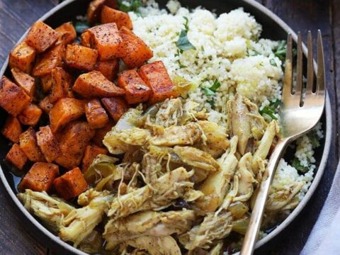 Image for Moroccan-Style Instant Pot Chicken Thighs (keto)