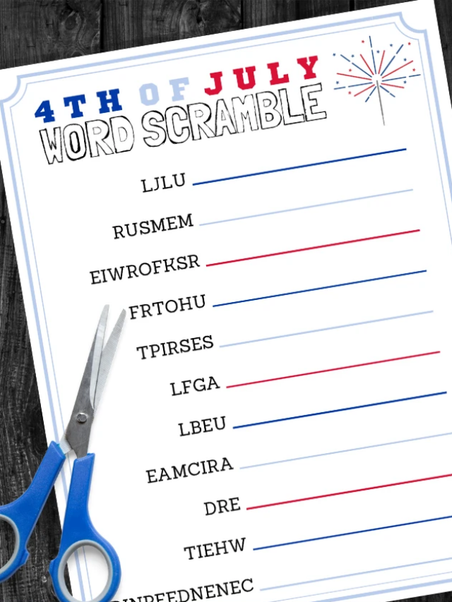 Patriotic and Festive Fourth of July Activity Pack