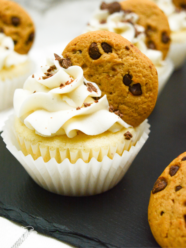 Chocolate Chip Cookie Cupcakes Recipe