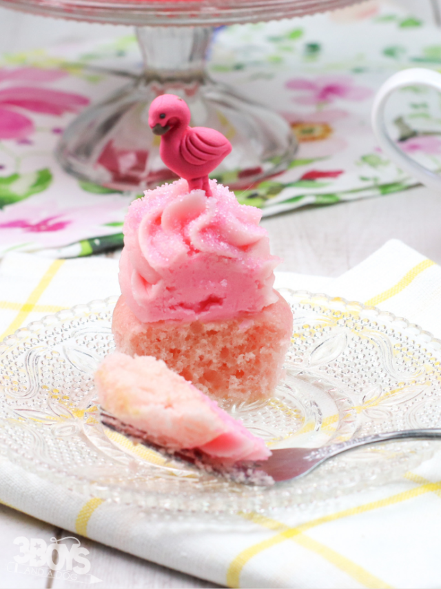 Pink Flamingo Cupcakes Recipe