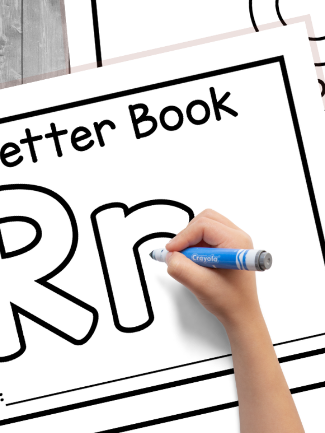 My Letter R Book Printables