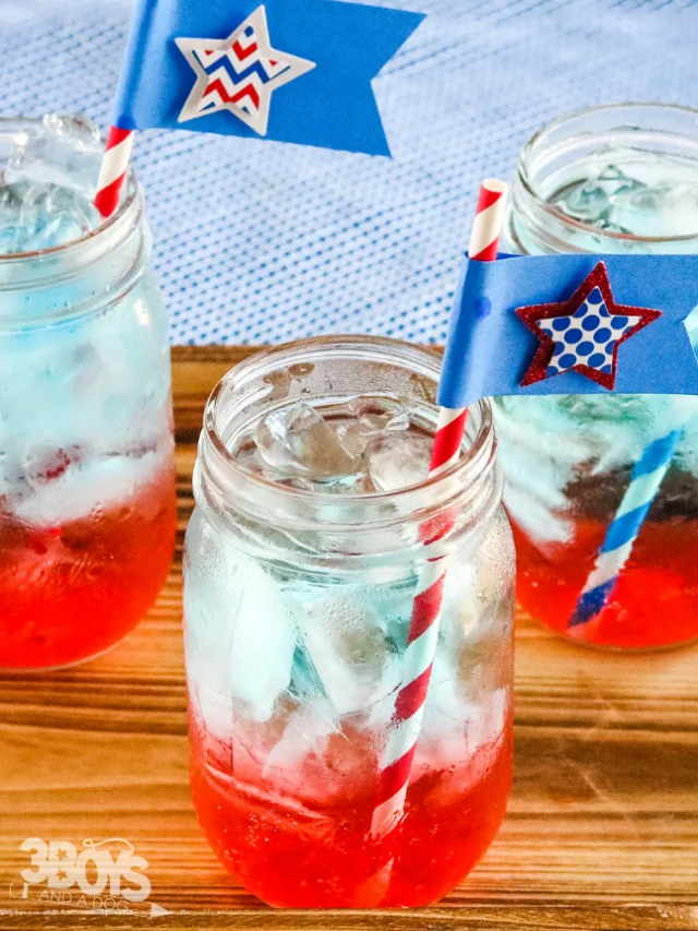 Festive and Fun Patriotic Mocktail Recipe