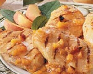 Image for Grilled Chicken with Peach Sauce