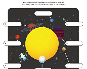 Image for Name the Planets | Worksheet | Education.com