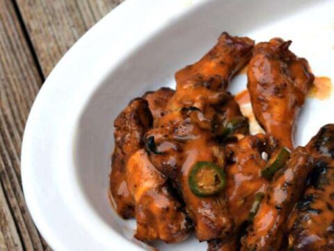 Image for Serrano Chili Grilled Chicken Wings 