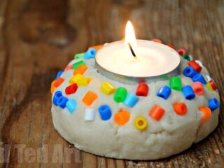 Image for Salt Dough Votive – Quick and Easy!