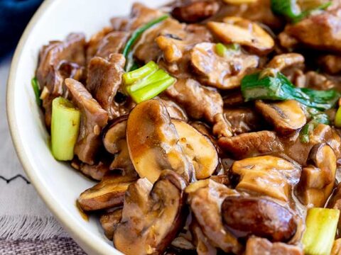 Image for Takeout Style Chinese Beef and Mushroom