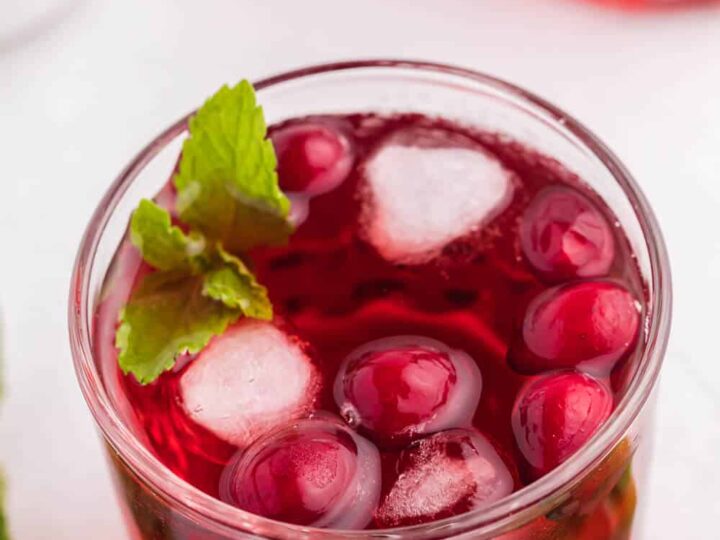 Image for Cranberry Mint Mocktail