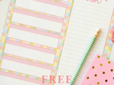 Image for Free Meal Planning Printable {with a Fun, Spring Theme!}