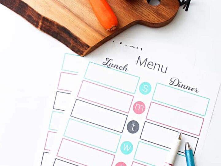 Image for Weekly Meal Planning Made Easy with a Free Printable