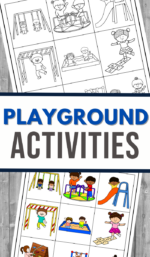 Playground Scavenger Hunt Printable Worksheets - 3 Boys and a Dog