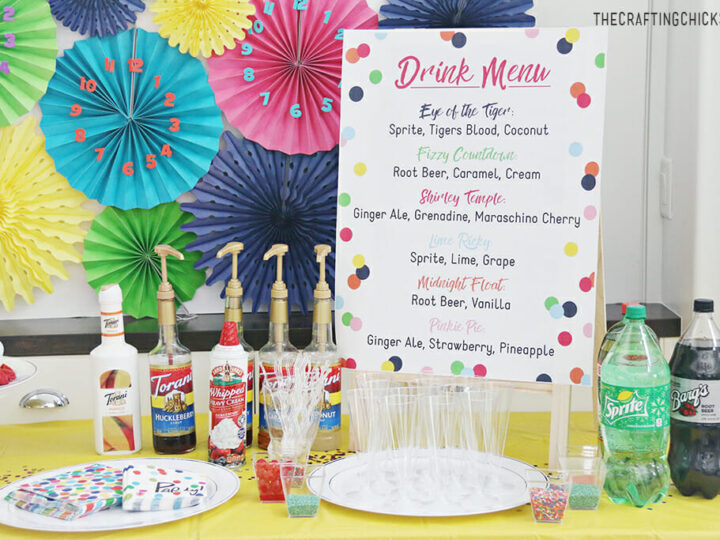 Image for Printable Kids' Mocktail Menu