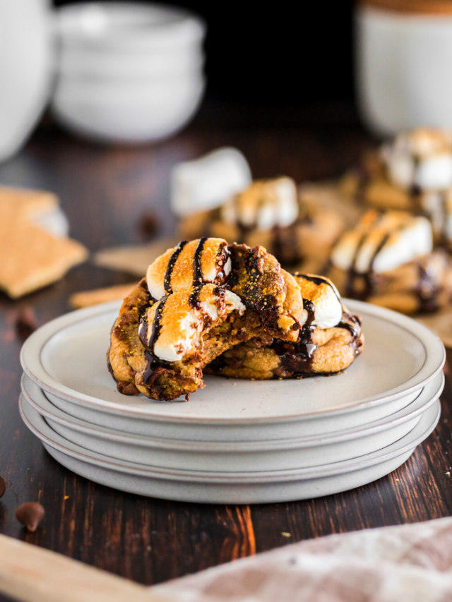 Copycat Crumbl S’mores Cookies Recipe