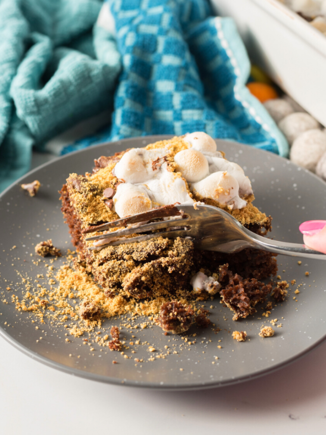 Smores Dump Cake Recipe