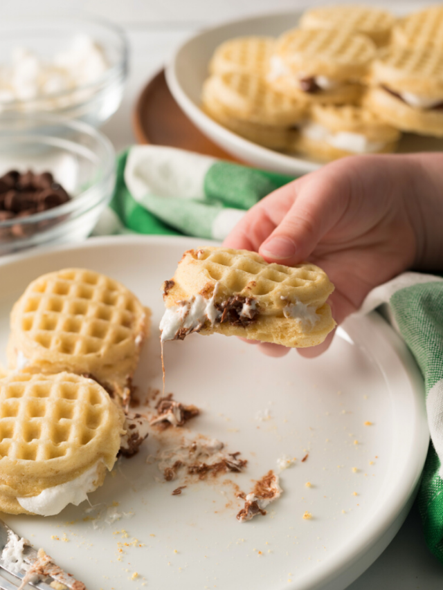 Smores Waffles Recipe