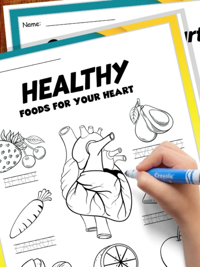 The Human Heart Worksheets for Kids