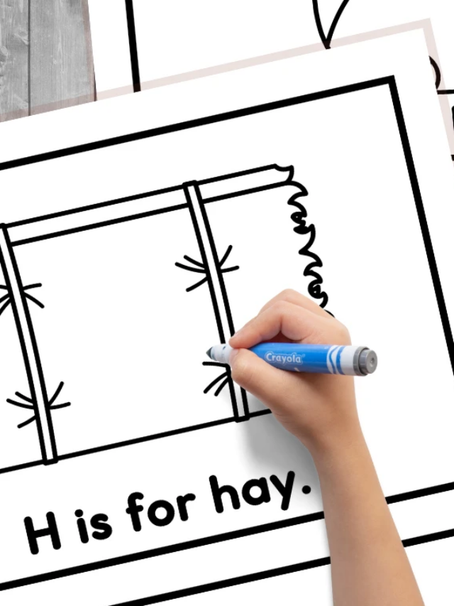 My Printable Letter H Book