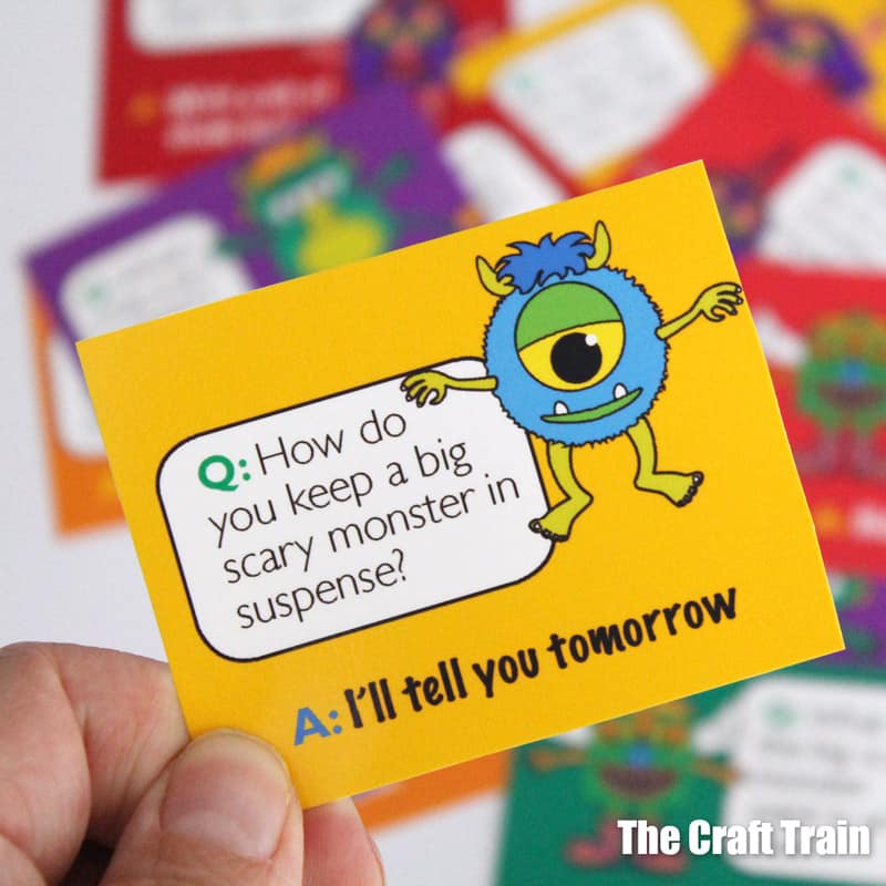 Image for Printable monster jokes