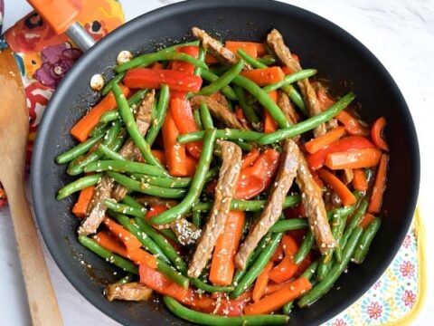 Image for Orange Ginger Beef Stir Fry