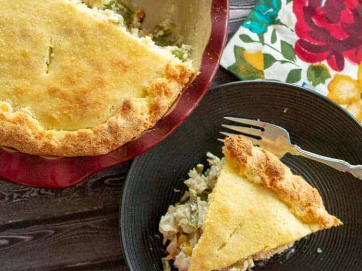 Image for Turkey Pot Pie - Low Carb, Keto, Gluten-Free, Grain-Free, THM S