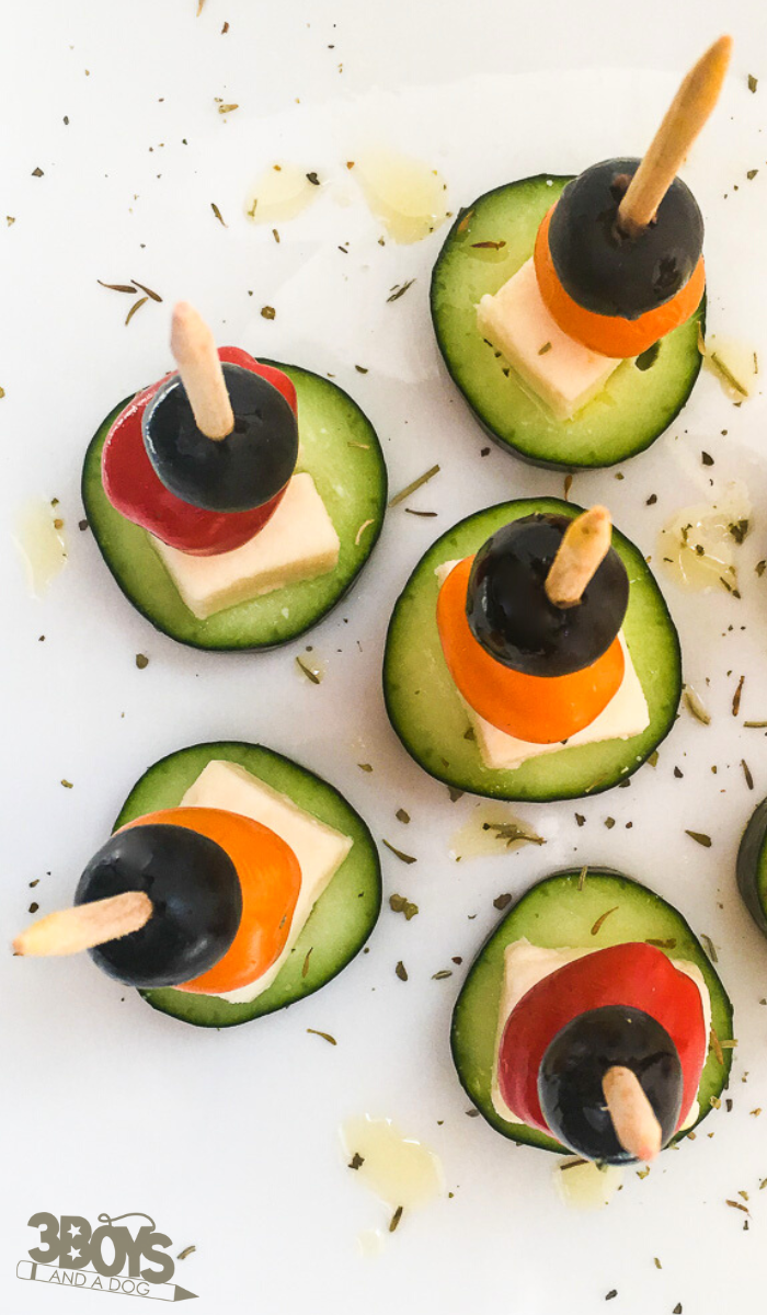 Greek Salad Skewers Recipe
