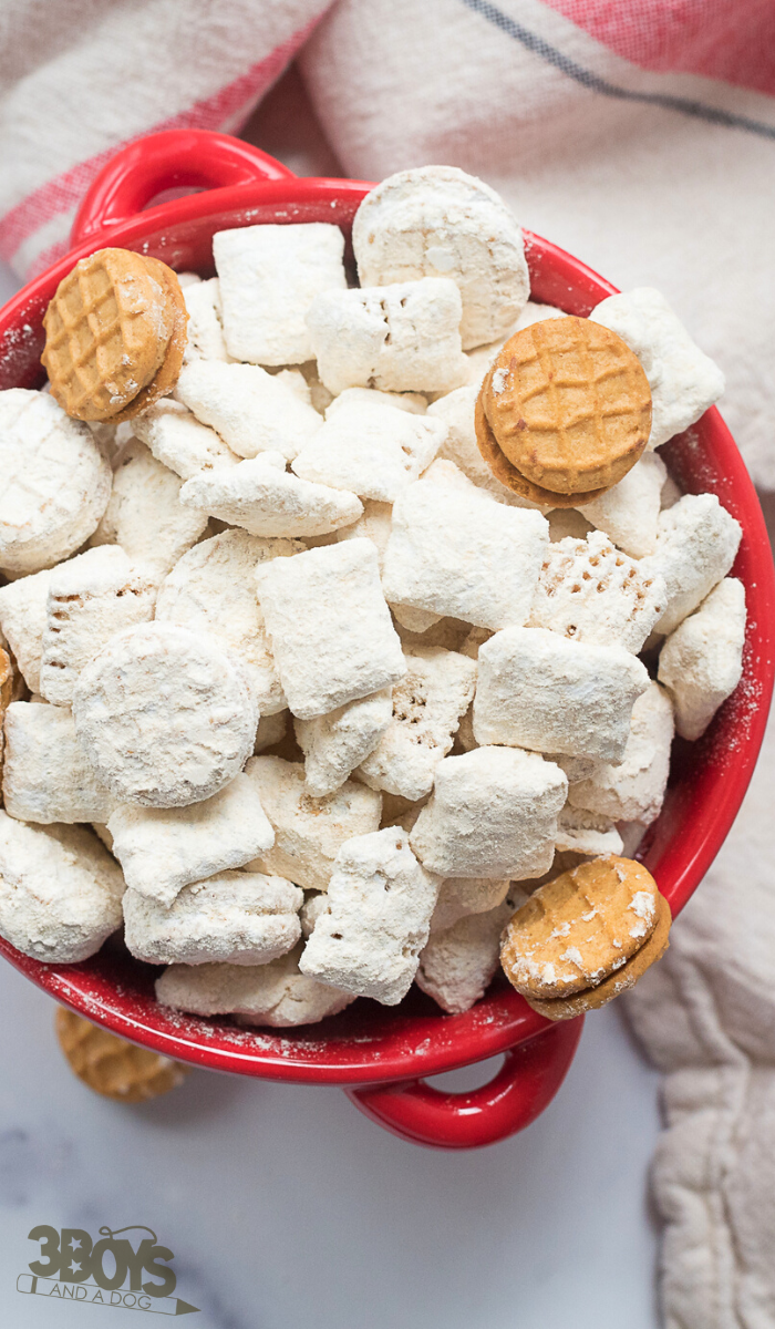 Puppy Chow with Peanut Butter Recipe