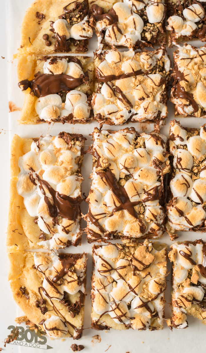 Smores Dessert Pizza Recipe