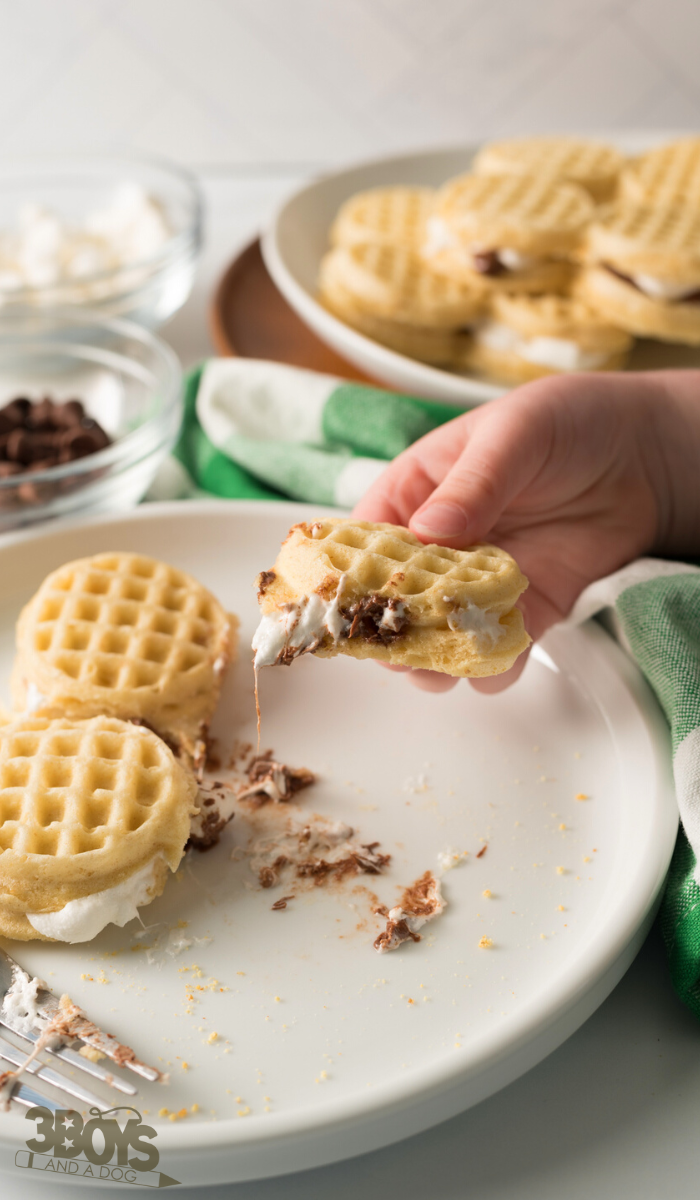 Smores Waffles Recipe
