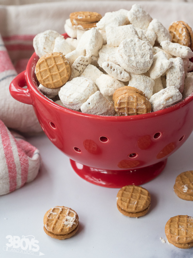 Puppy Chow with Peanut Butter Recipe