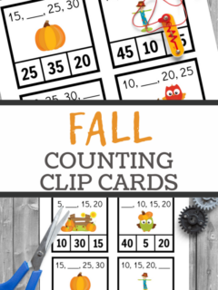 fall clip cards 1