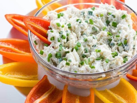 Image for Easy Cold Crab Dip Recipe with Cream Cheese