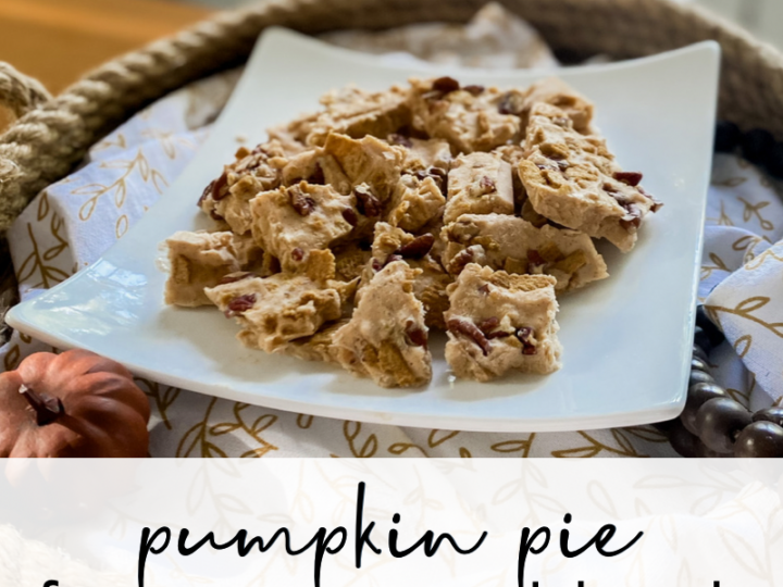 Image for So Delicious Pumpkin Pie Frozen Greek Yogurt Bark {Healthy, Too!}