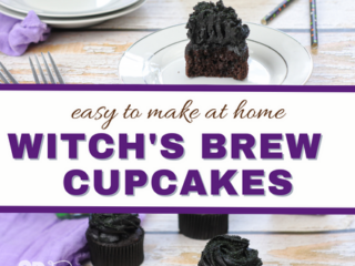 Image for Witch's Brew Black Cupcakes Recipe