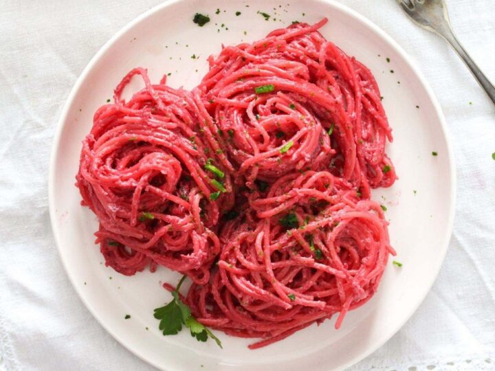 Image for Pink Beetroot Pasta
