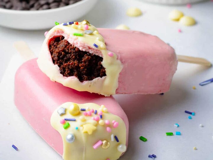 Image for Brownie Cakesicles Recipe