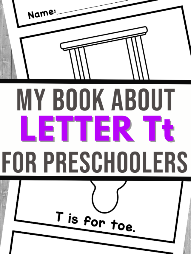 Printable Letter T Book Story