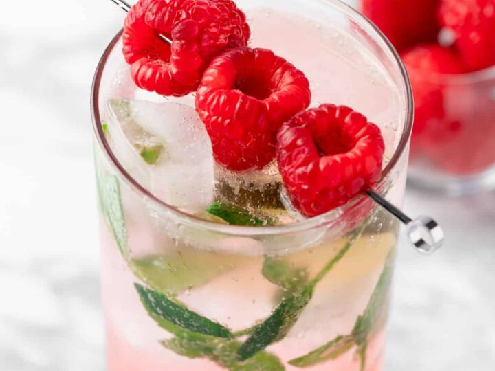 Image for Raspberry Mojito Mocktail