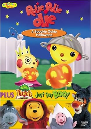 Rolie Polie Olie and Winnie the Pooh Halloween DVD cover