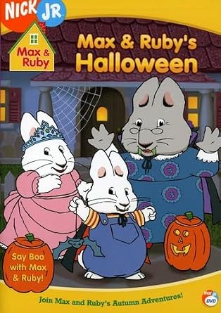Max and Ruby’s Halloween children’s DVD cover