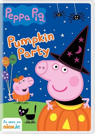 Peppa Pig Pumpkin Party Halloween DVD cover