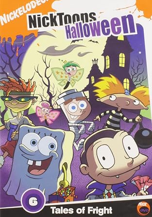 Nicktoons Halloween Tales of Fright DVD cover