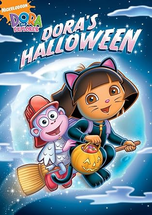 Dora the Explorer Dora’s Halloween children’s DVD cover