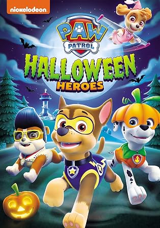 PAW Patrol Halloween Heroes DVD cover